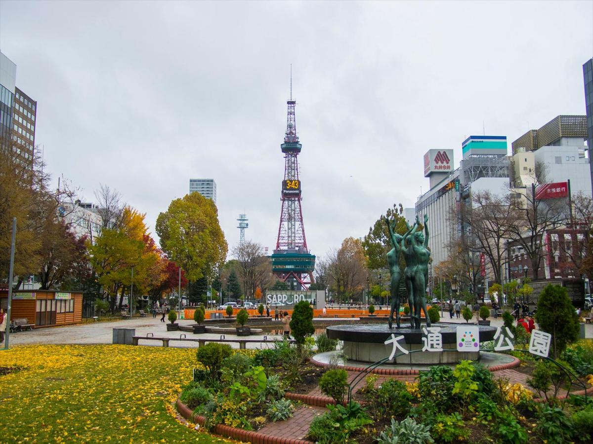 Tenza Hotel & Skyspa At Sapporo Central Luaran gambar