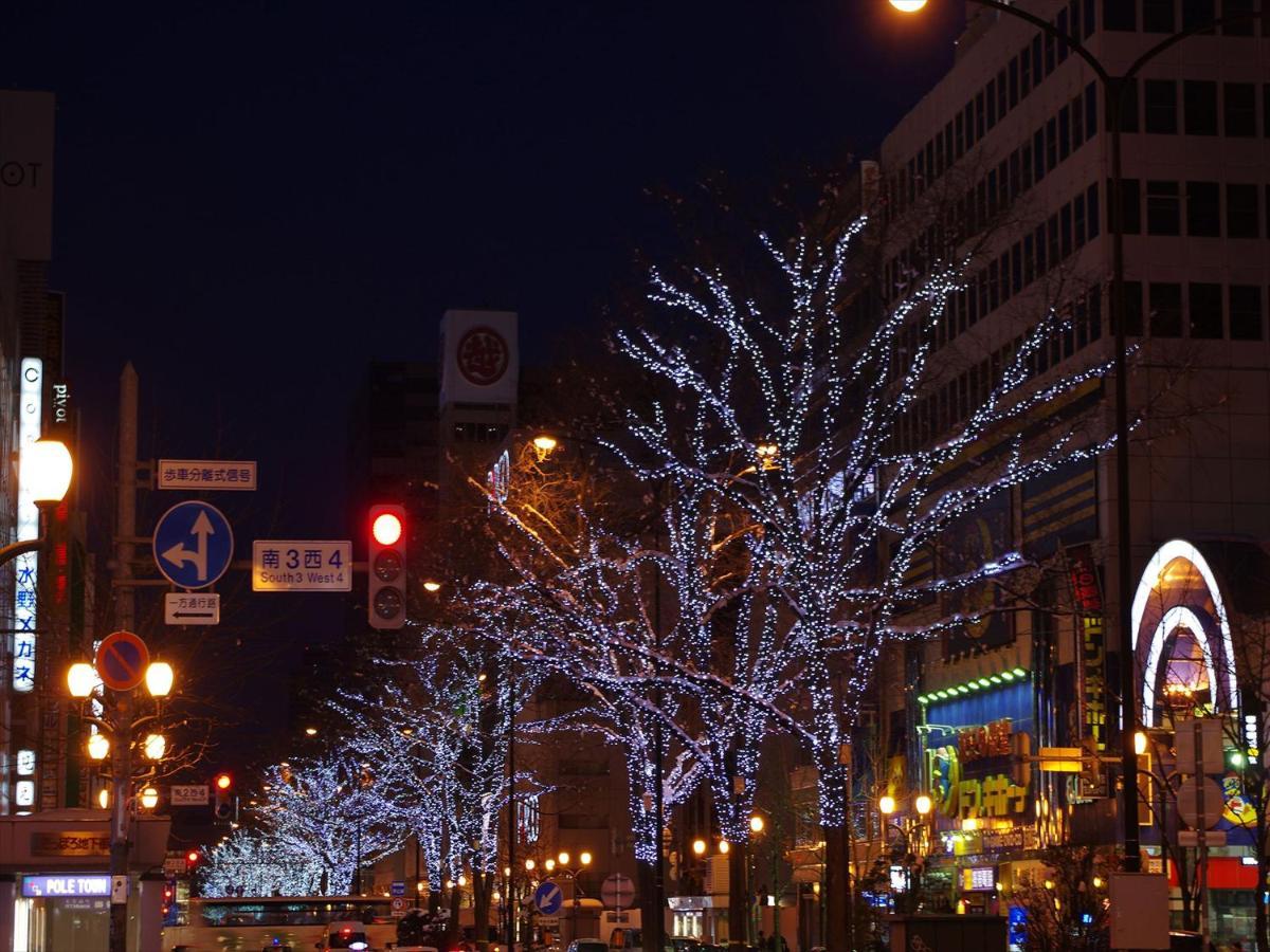 Tenza Hotel & Skyspa At Sapporo Central Luaran gambar